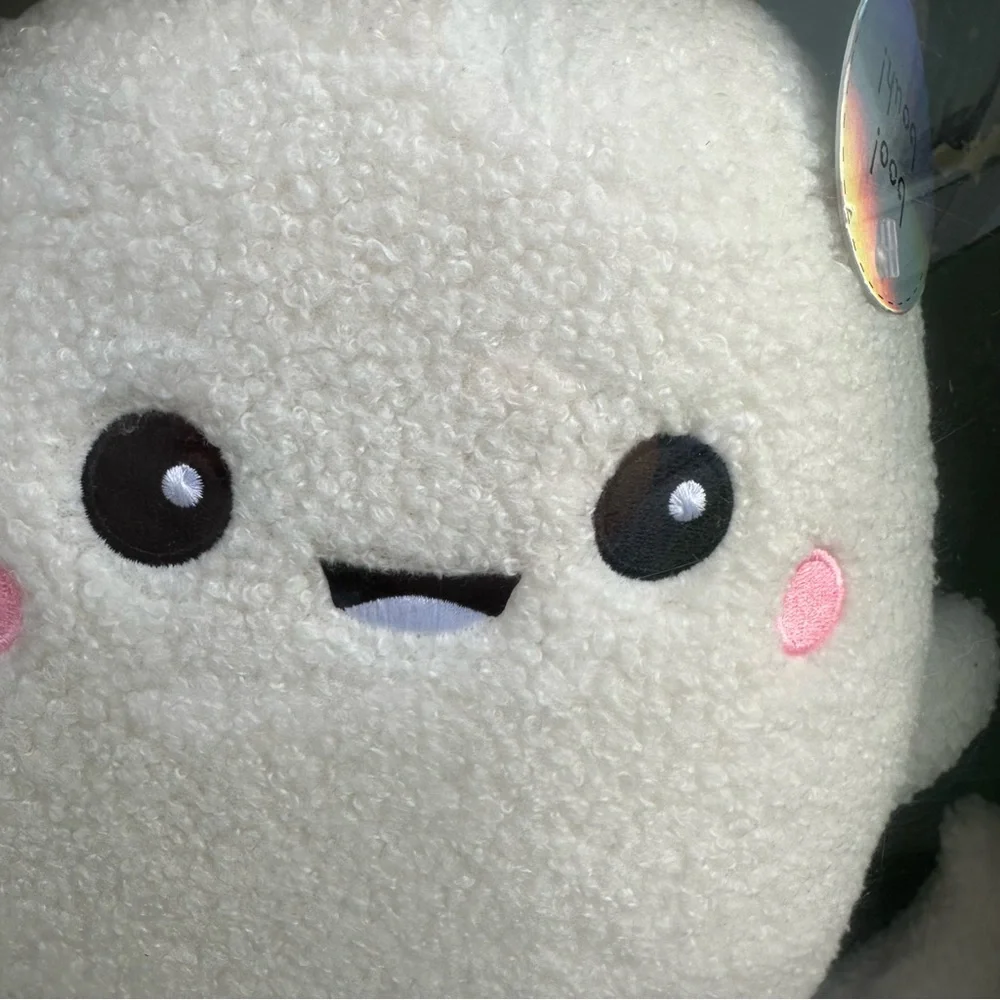 Ghost Snuggle Buddy Australia Teddy Plush Heat & Hug NEW White Halloween‎ Gift